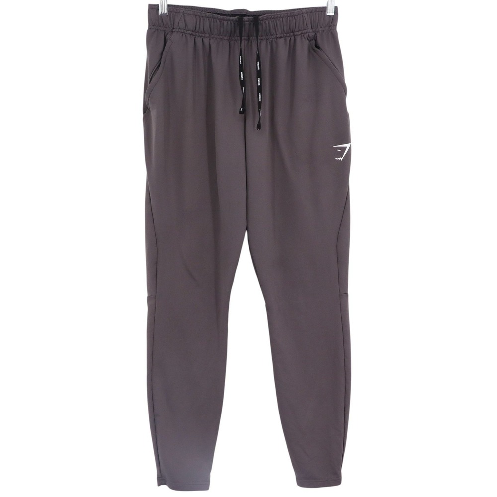 Gymshark Mens Charcoal Athletic Tapered Jogger Pants Size M Athleisure A2A7Y